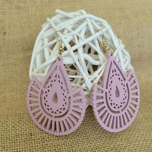 Plunder Wood Earrings